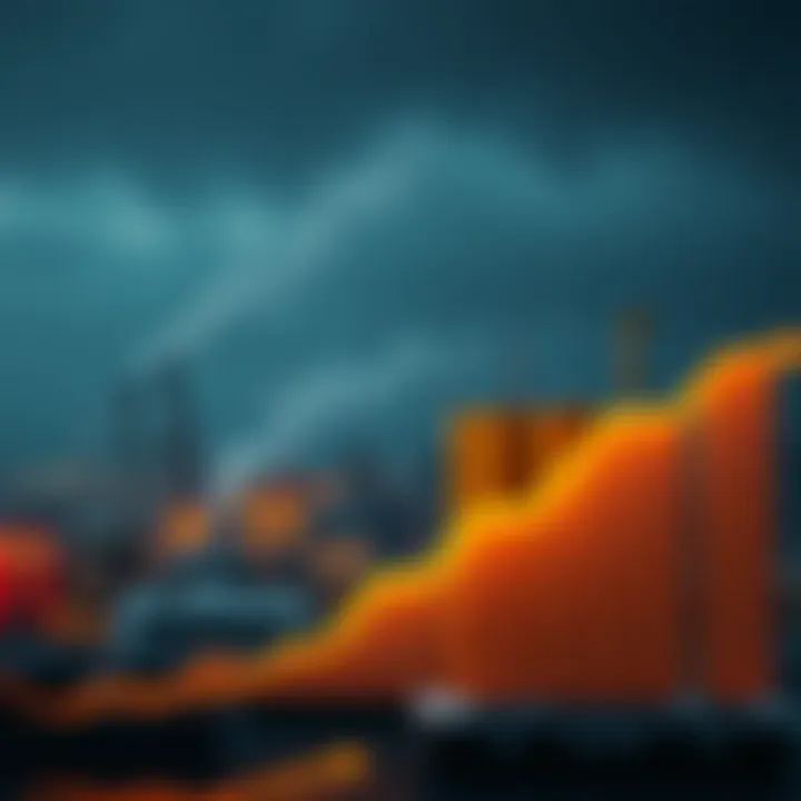 Illustration of diversified business sectors contributing to industrial conglomerate growth