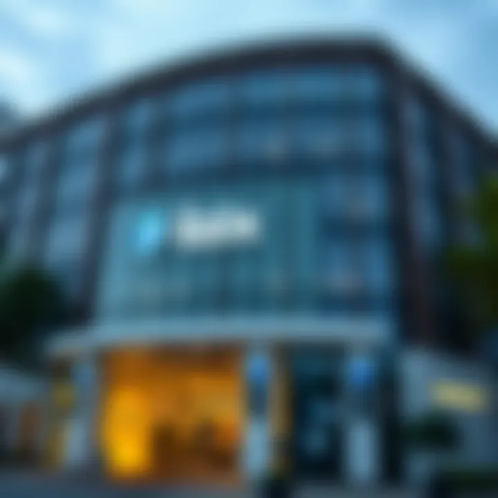 Corporate building exterior representing Dizicx Limited's headquarters and business environment