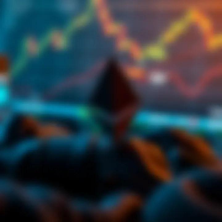 Expert Forecasts and Market Sentiment for Ethereum Visual representation of expert forecasts and market sentiment indicators for Ethereum