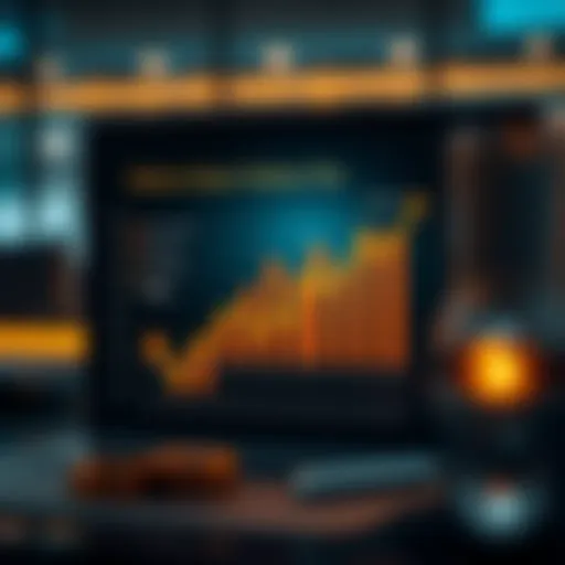 Graph illustrating key factors influencing the share price of Reliance Industries including market trends and company performance