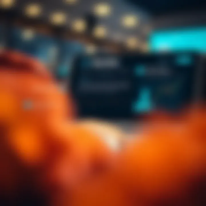 Graphic illustrating key features and regulatory aspects of Quotex platform