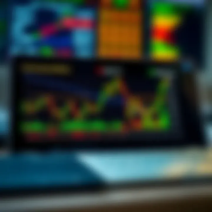 Graph showing performance metrics and risk management strategies used by traders within a proprietary trading firm environment
