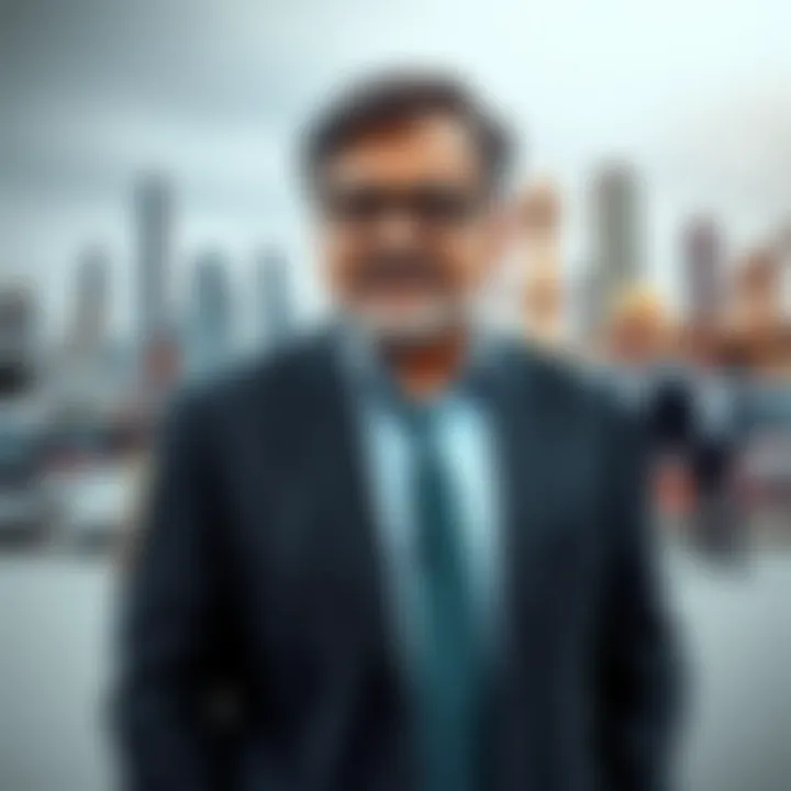 Collage showcasing Rakesh Bansal's impact across multiple sectors in India