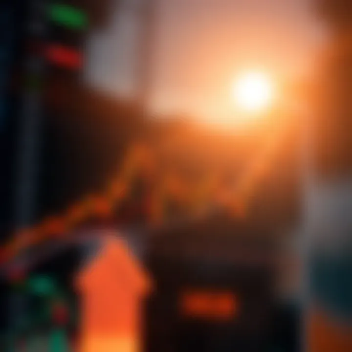 Graph showing trends and data points related to QX trading performance