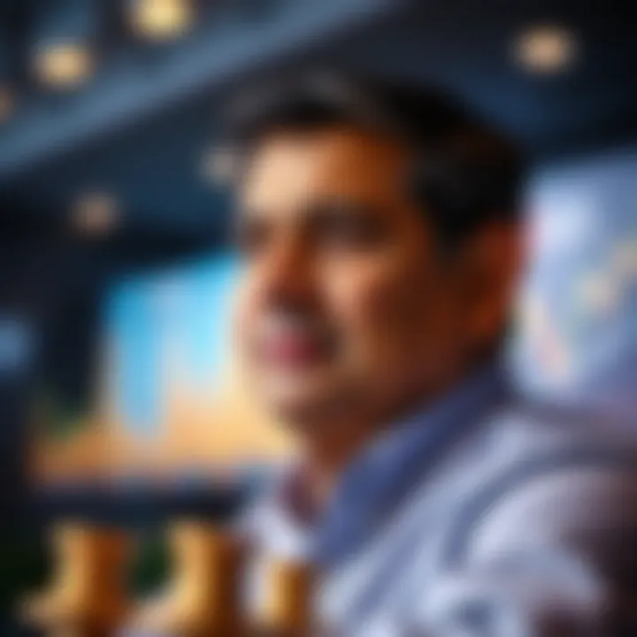 Visual representation of financial strategies and career milestones contributing to Rajiv Jain's wealth