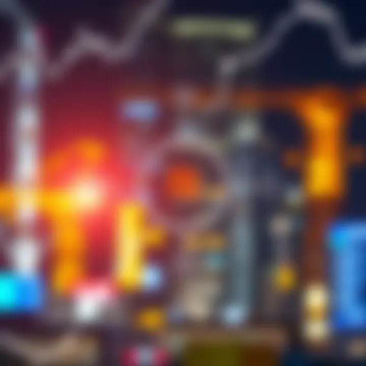 Illustration of interconnected sectors influencing Reliance Industries market expansion