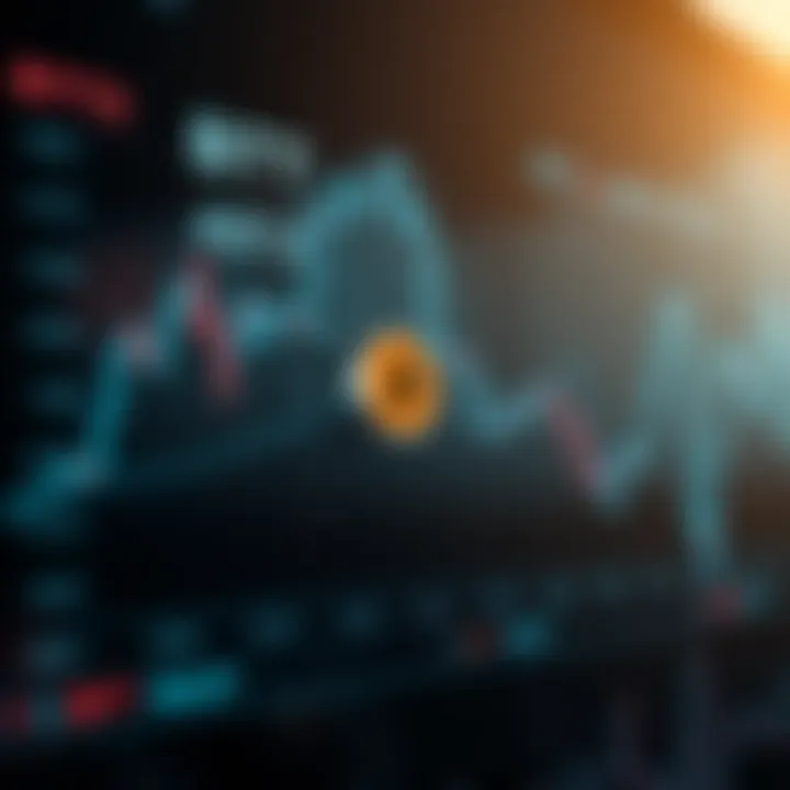 Graph showing the price fluctuations of BTT token over time