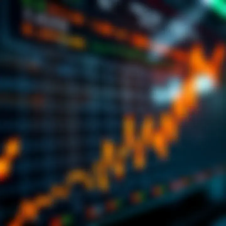 Stock Market Growth Representing Trading Success Graph showing upward stock market trends symbolizing successful trading strategies