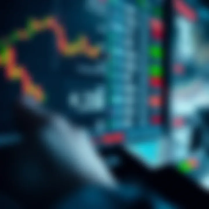 Forex trading platform interface showing currency pairs and demo balance