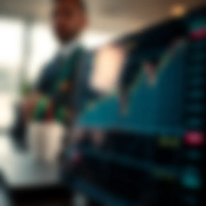 Graph illustrating the use of Quotex free signals in binary options trading for Indian market