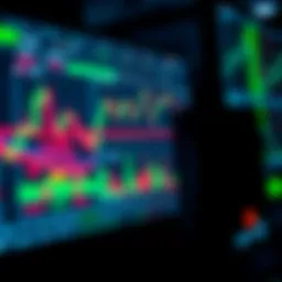 Secure trading platform interface displaying market charts and trade options