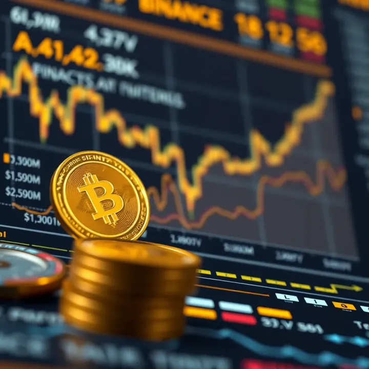 Graph illustrating key factors affecting Binance Coin market value
