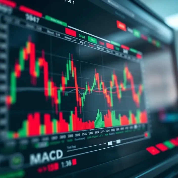 Chart combining MACD with other technical analysis tools to enhance trade timing and risk management