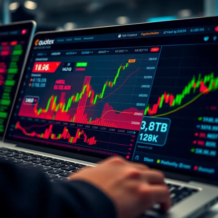 Illustration of risk management concepts with charts and protective elements in trading