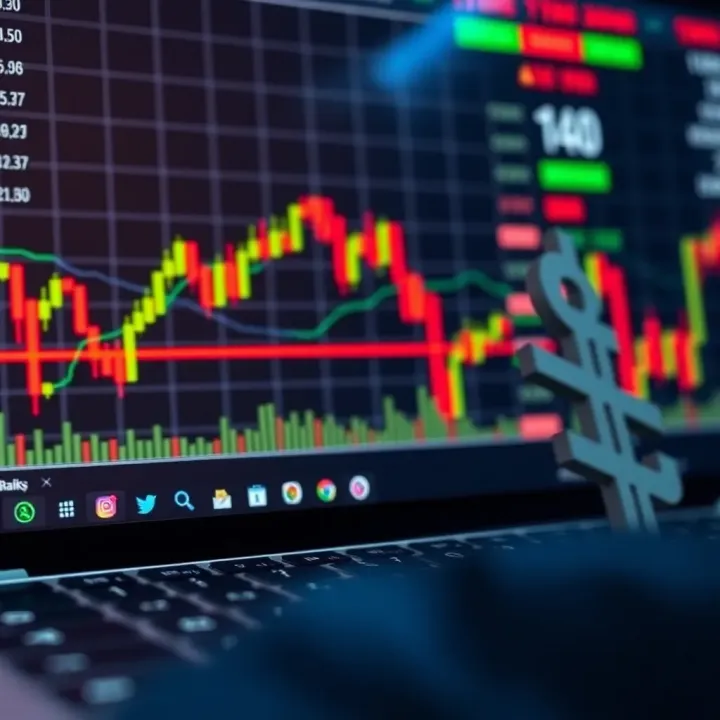 Forex Trading Strategies and Market Dynamics in India Conceptual illustration of key forex trading strategies with charts and currency symbols