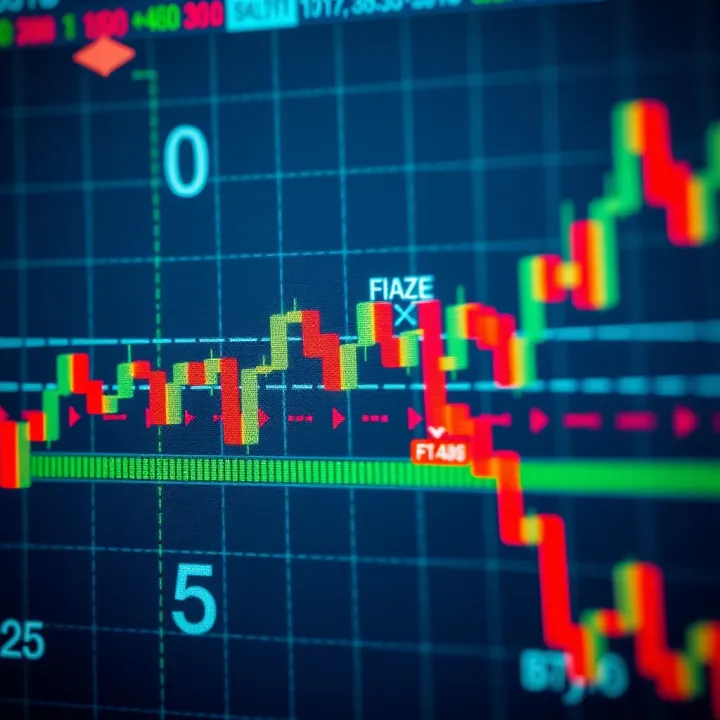 Visual representation of currency pair fluctuations during market overlaps