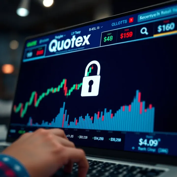 Illustration of a secure online withdrawal screen on a trading platform
