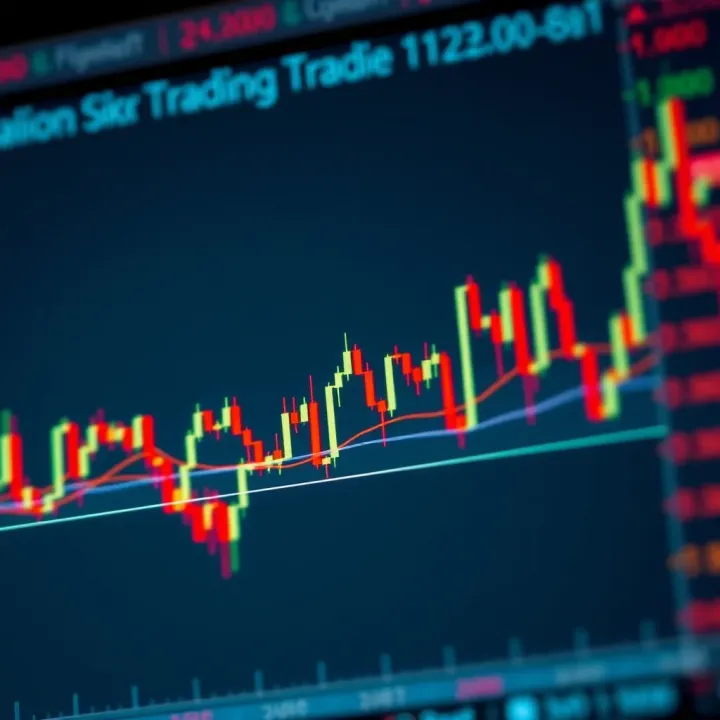 Graph depicting different Bollinger Bands settings applied to trading data for comparison