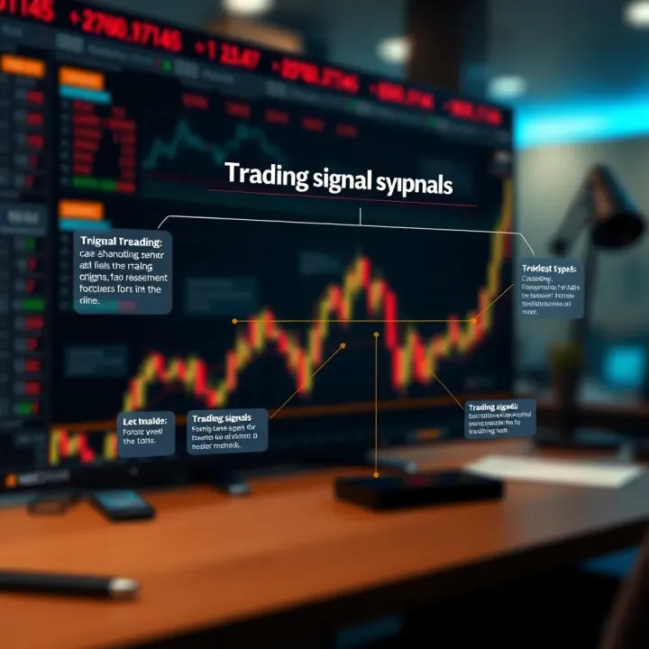 Diagram illustrating different types of trading signals and their evaluation methods