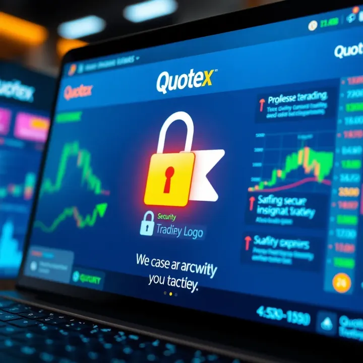 Quotex Website Security and User Protection Secure login screen highlighting encryption and safety measures for traders