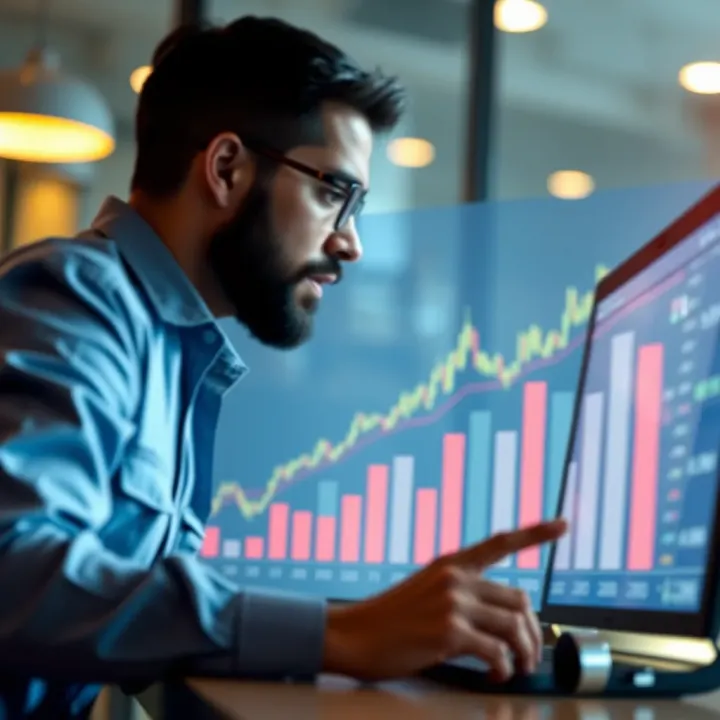 Graph showing benefits and risks associated with Qutex trading for the Indian market