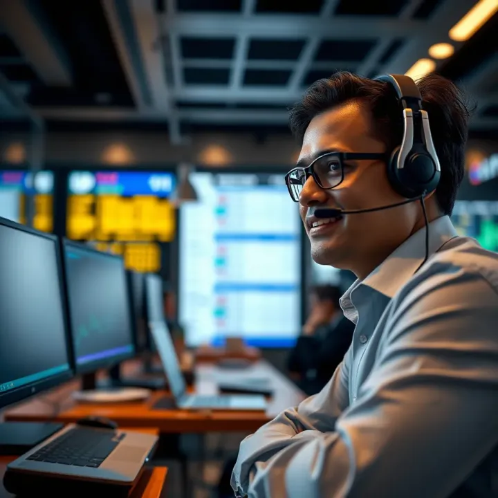 Overview of different account types and customer support options available at QX Broker for Indian clients