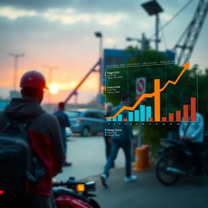 Key Growth Drivers Impacting Reliance Industries Valuation Visualization of key growth sectors and financial metrics influencing Reliance Industries valuation