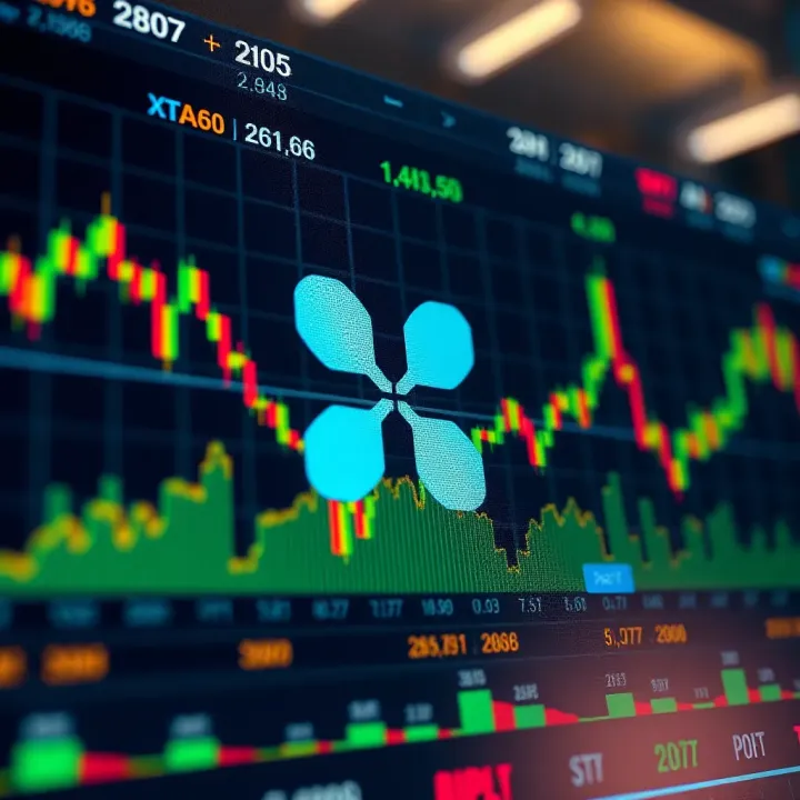 Technical Analysis and Future Outlook for Ripple Technical indicators and charts illustrating Ripple's market performance and future outlook