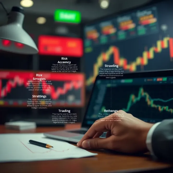 Diagram illustrating risk management strategies and trading tactics tailored for Indian traders on Quotex
