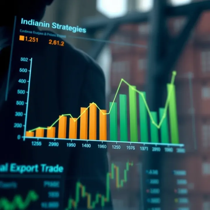 Graph showing risk management and pricing strategies for exporters under Indian export regulations