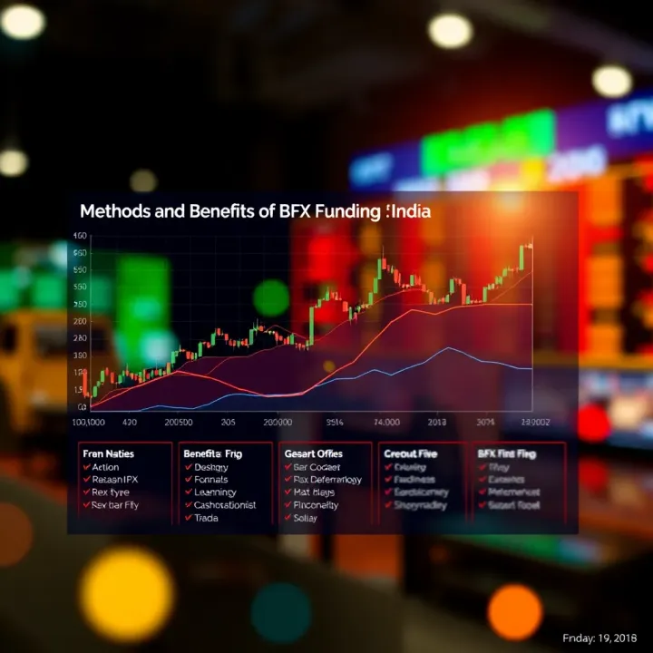 Graph illustrating different methods and benefits of BFX funding within India's financial market