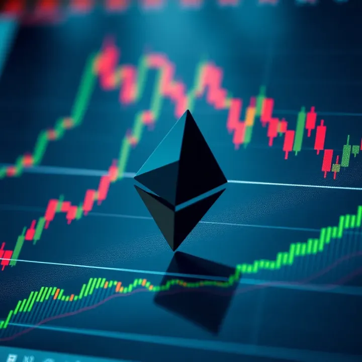 Ethereum Price Trends and Trading Indicators Graph showing Ethereum price trends with trading indicators
