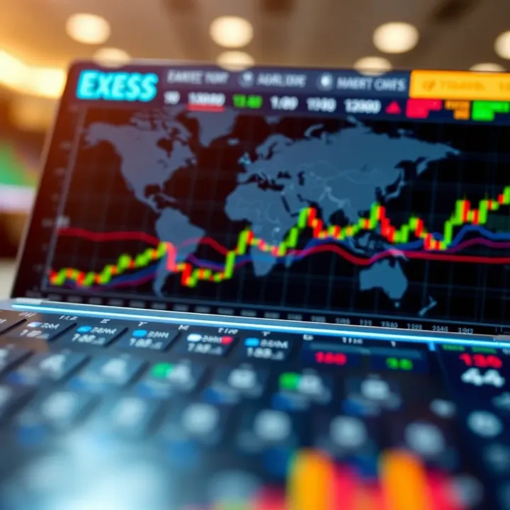 Global Market Hours Influencing Exness Trading Graph showing global market hours impacting Exness trading platform