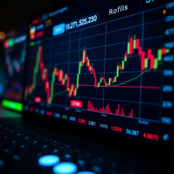 Graph showing Lazr Technologies stock price trends over recent months